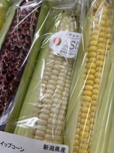 五泉市直売所　夏の人気農産物トップ３