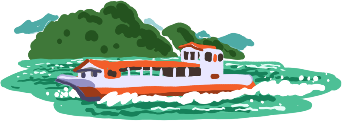 >名湯めぐりと阿賀野川の舟下り