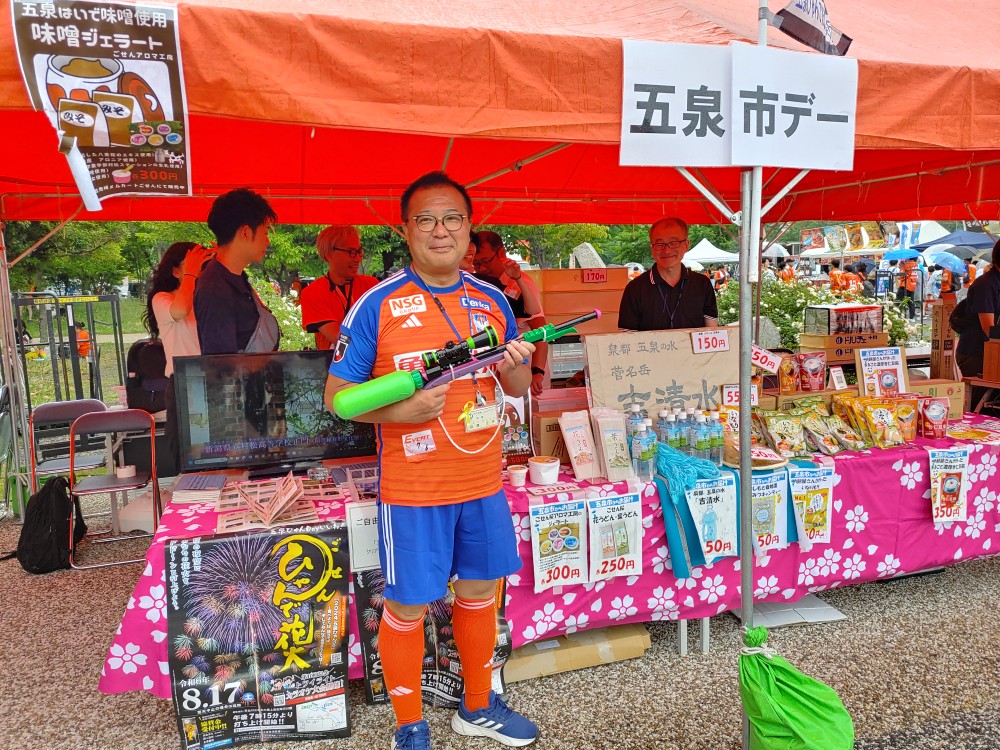 【アルビレックス新潟】市町村デーに五泉市も出店決定！55